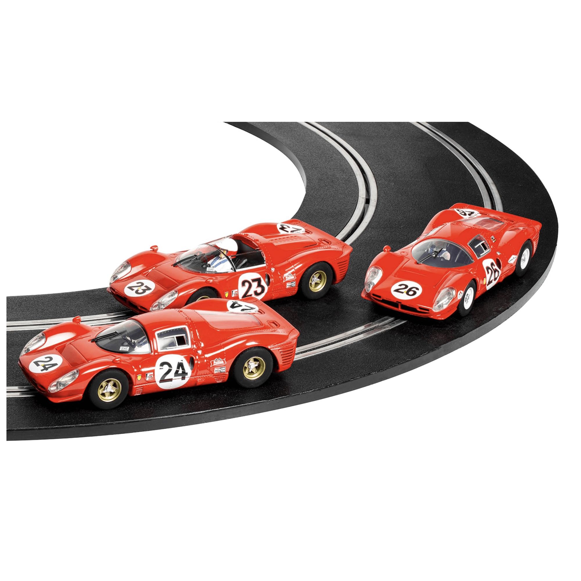 Amazon.com: Scalextric 1967 Daytona 24 Triple Pack 1:32 Slot